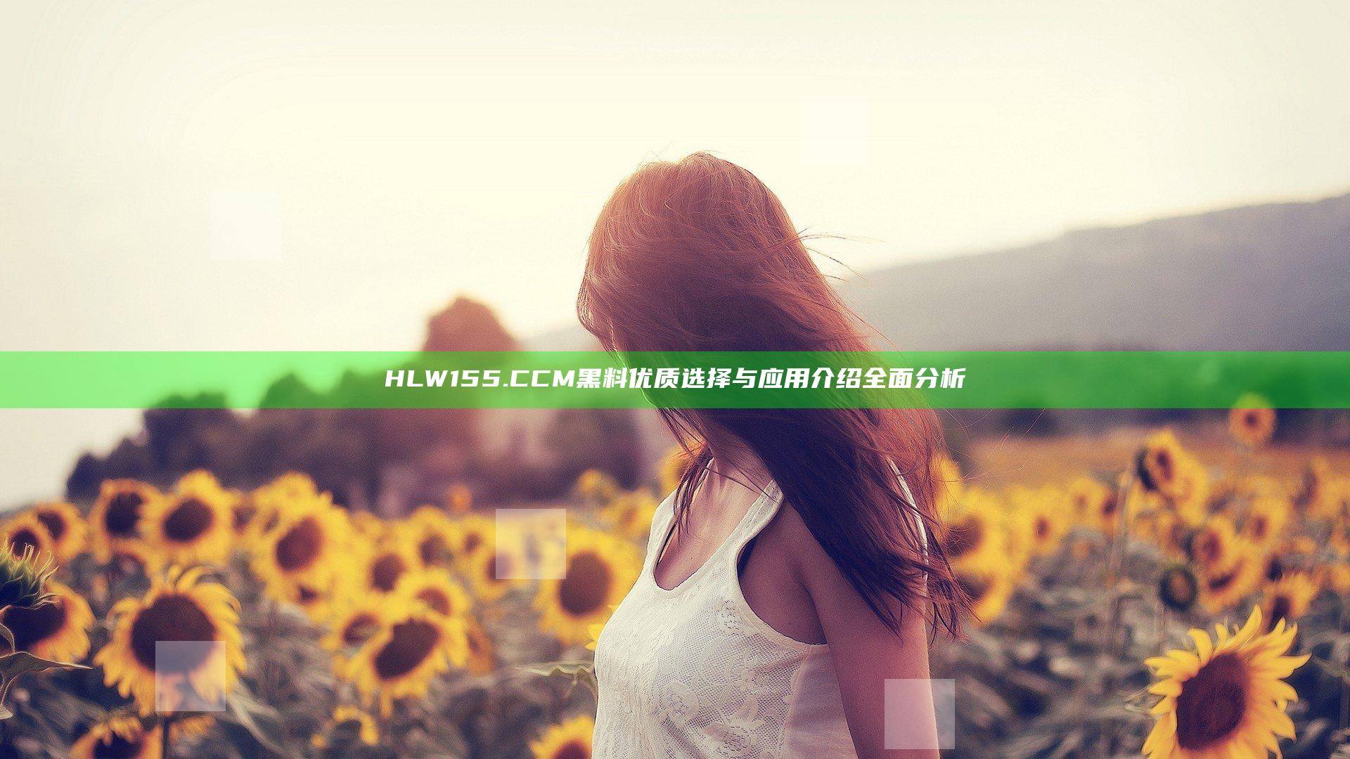 HLW155.CCM黑料优质选择与应用介绍全面分析