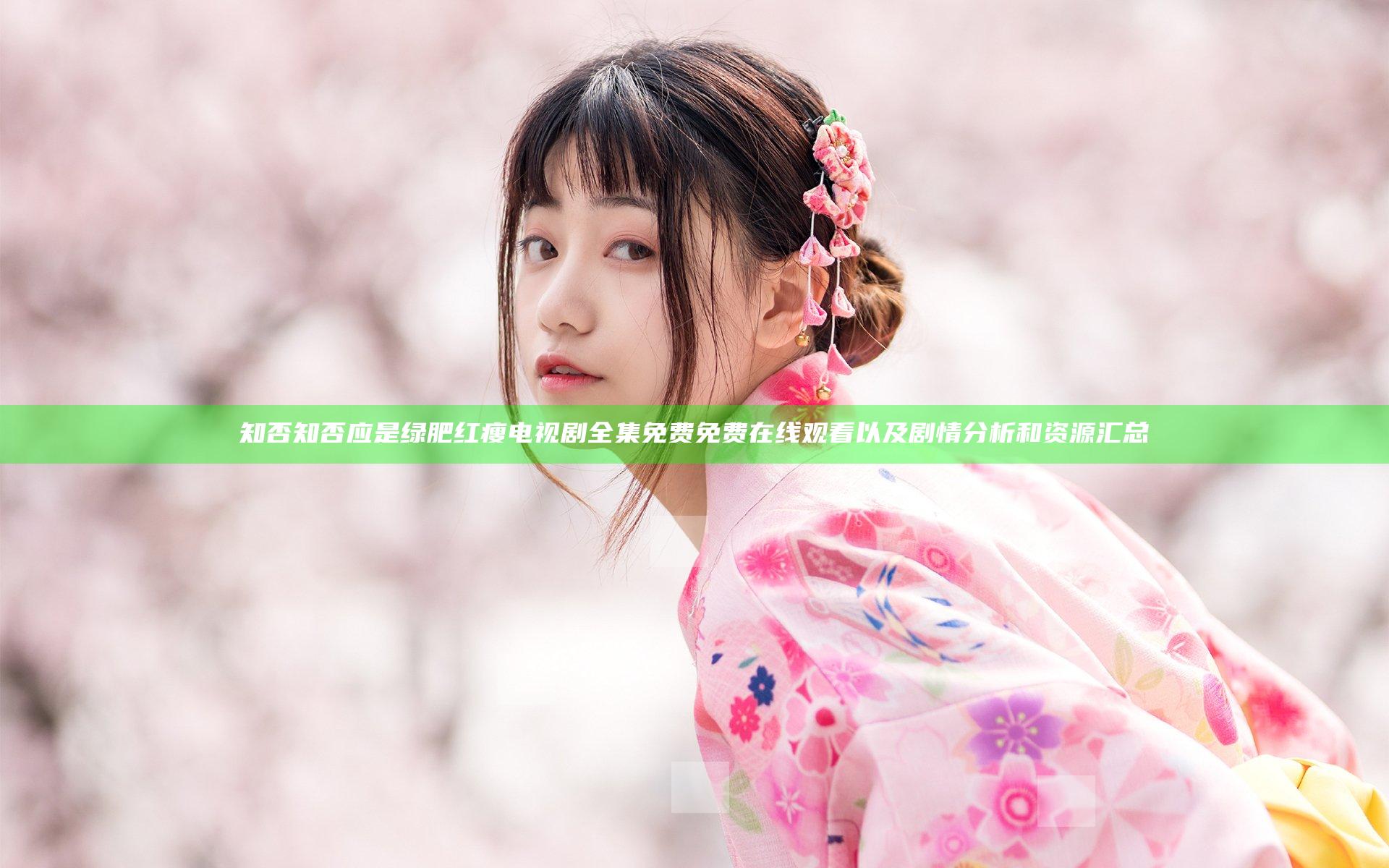 知否知否应是绿肥红瘦电视剧全集免费免费在线观看以及剧情分析和资源汇总